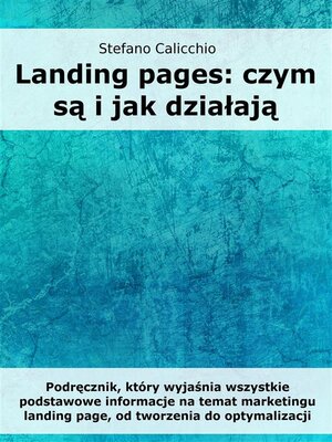 cover image of Landing pages--czym są i jak działają